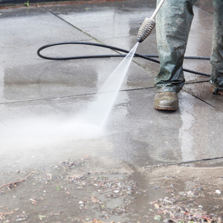 Pressure washing in McKinney, TX